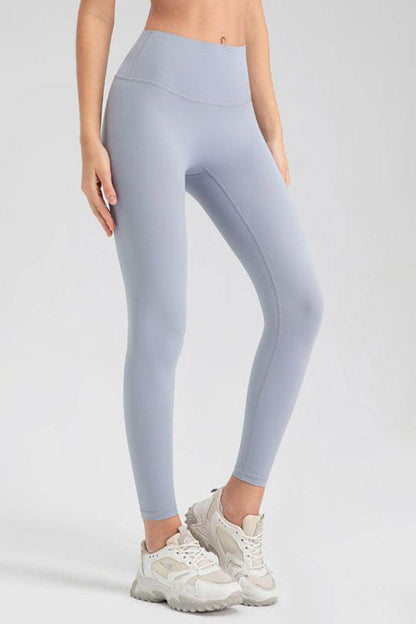 Wide Waistband Sport Leggings for Active Lifestyle Comfort - Selvanelle