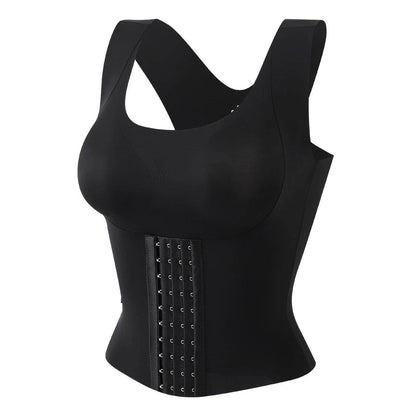 Basic Bae Scoop Neck Shapewear Tank with Removable Paddings - Selvanelle