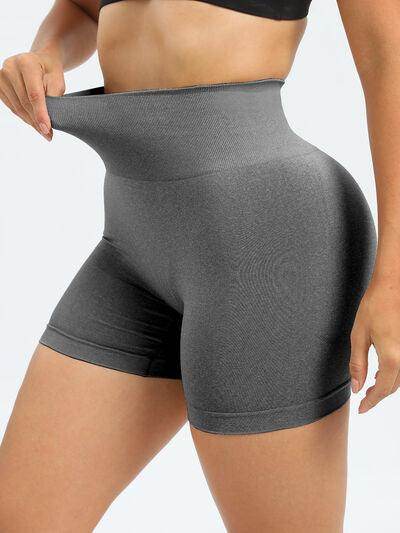 High Waist Active Shorts for Women - Stretchy Sportswear - Selvanelle