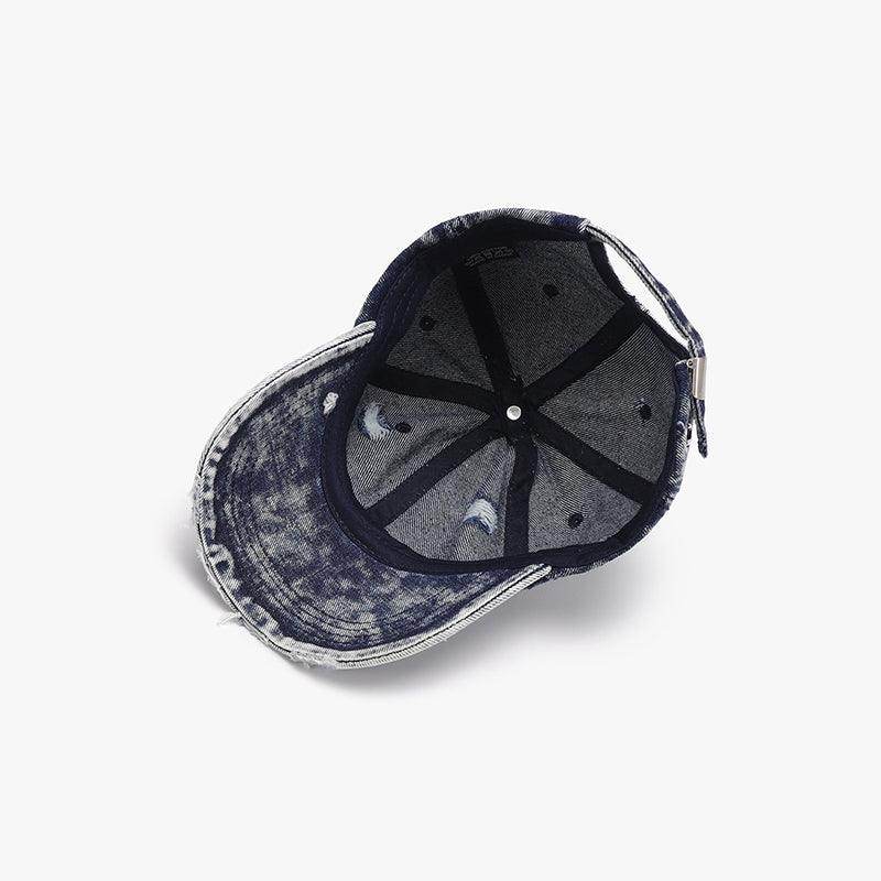 Distressed Cotton Baseball Cap for Casual Style and Comfort - Selvanelle