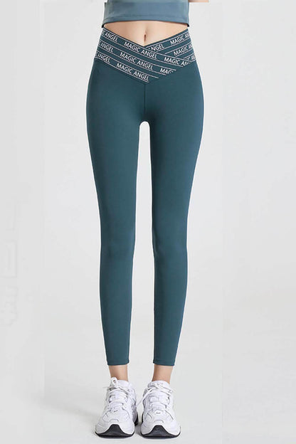 Wide Waistband Sports Pants - Selvanelle