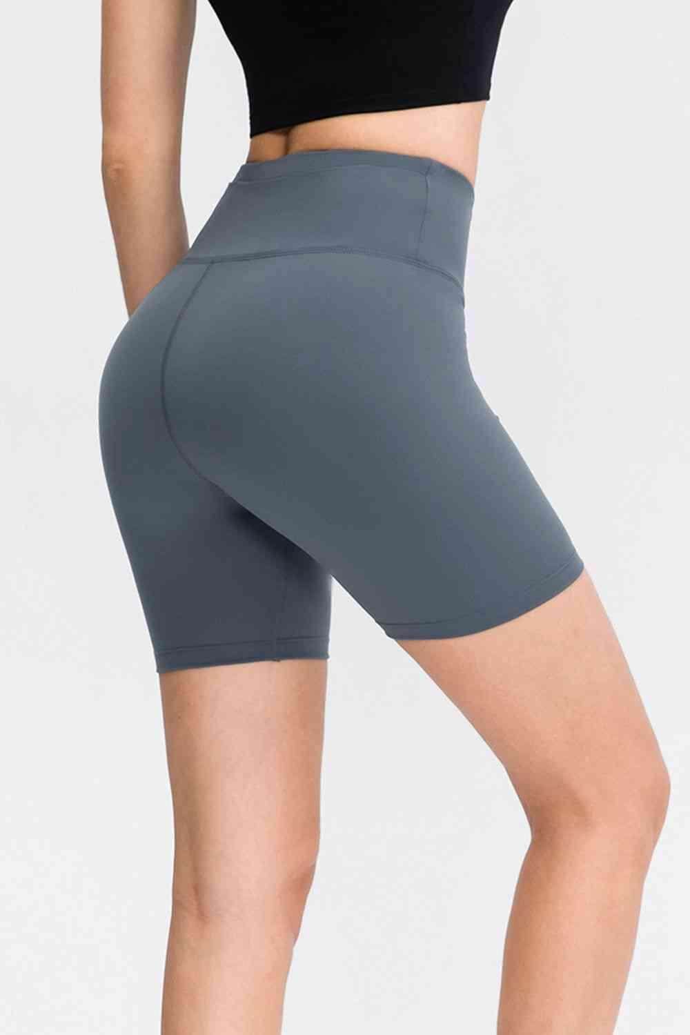 Wide Waistband Sports Shorts for Active Women and Girls - Selvanelle