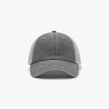 Breathable Mesh Adjustable Baseball Cap for Comfort and Style - Selvanelle