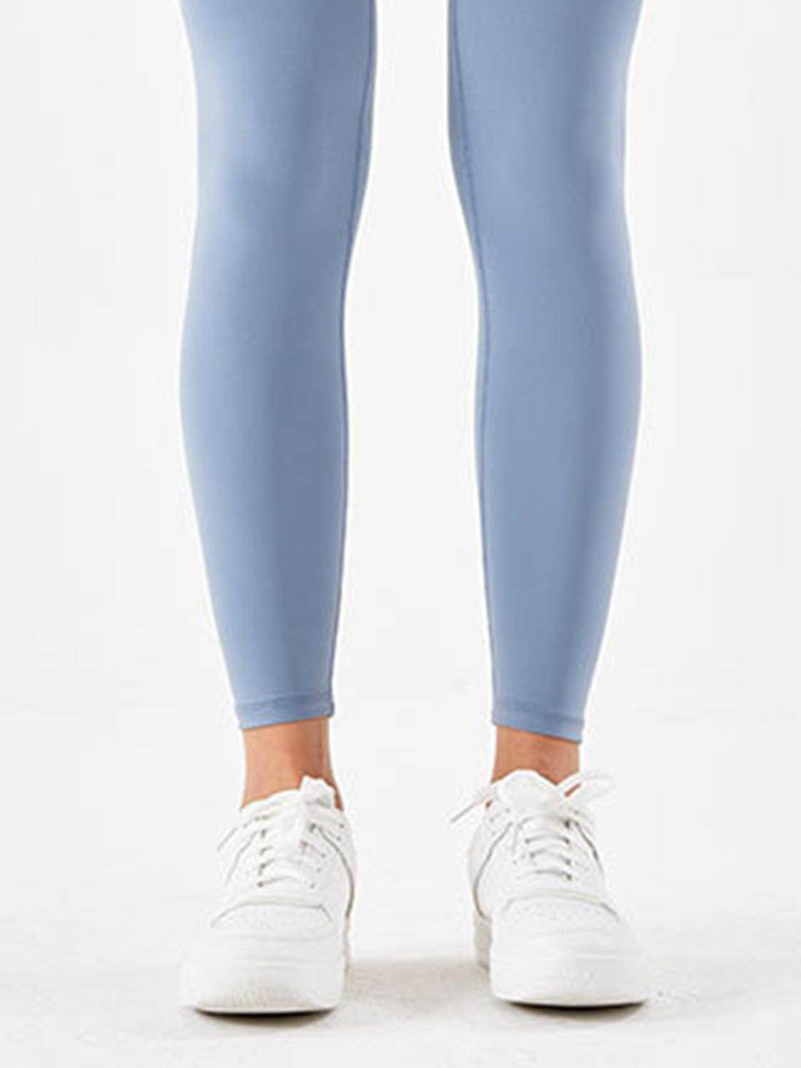 Wide Waistband Sports Leggings for Ultimate Comfort Fit - Selvanelle