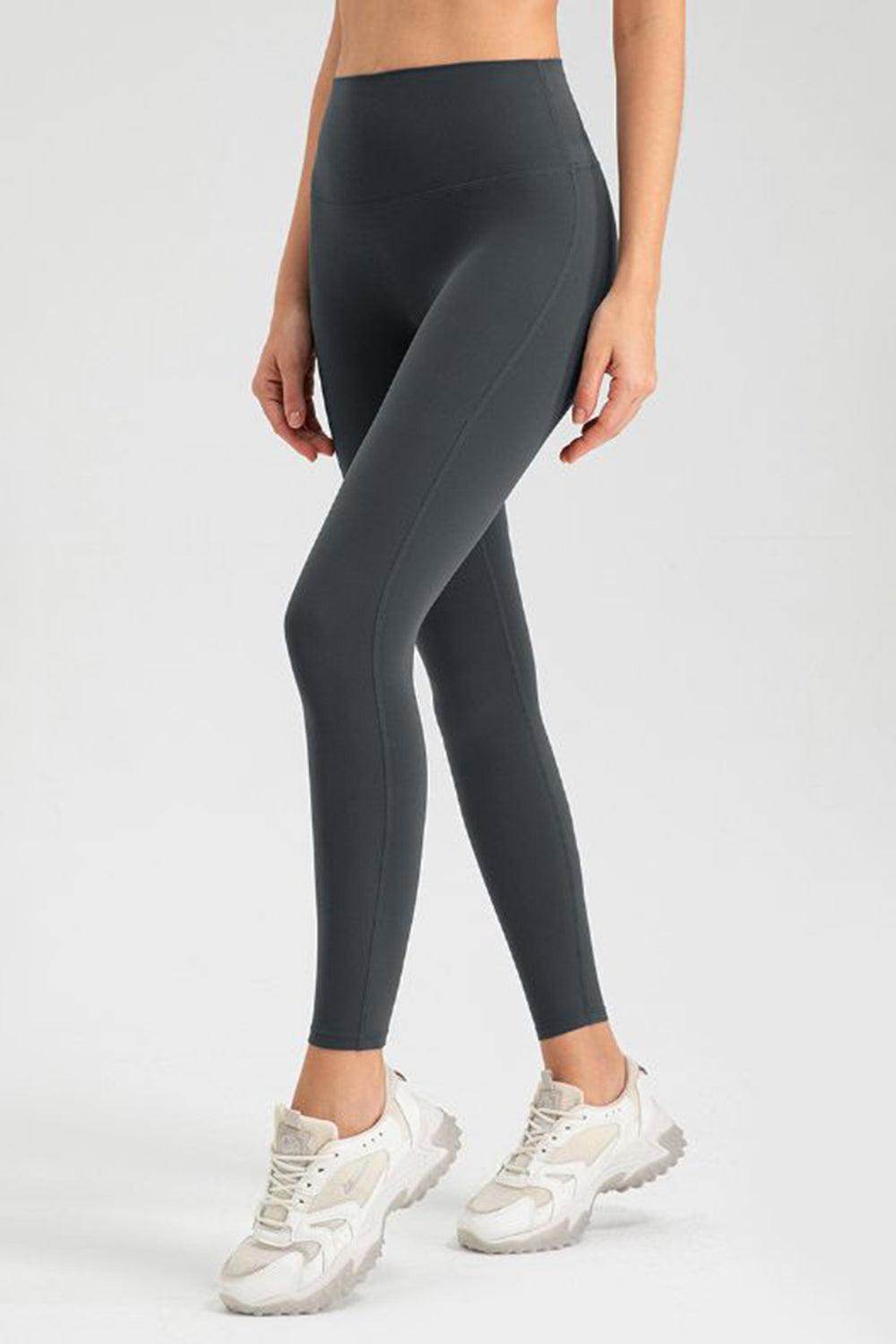 High Waist Skinny Active Pants for Comfort and Style - Selvanelle