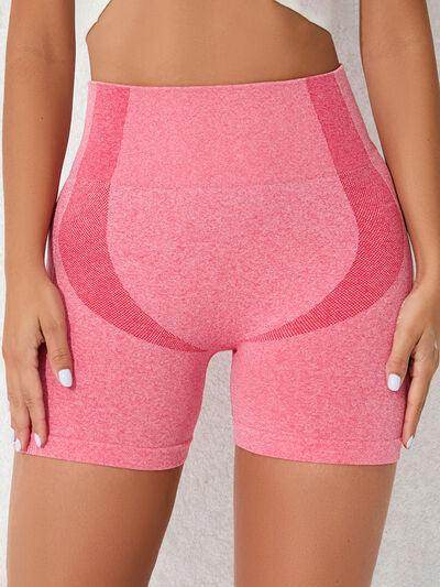 High Waist Active Shorts for Women with Stretchy Fit - Selvanelle