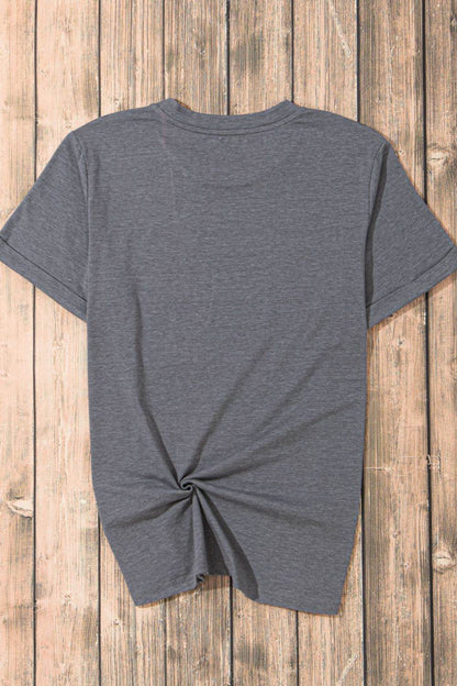HAPPY EASTER Graphic Short Sleeve T-Shirt - Selvanelle