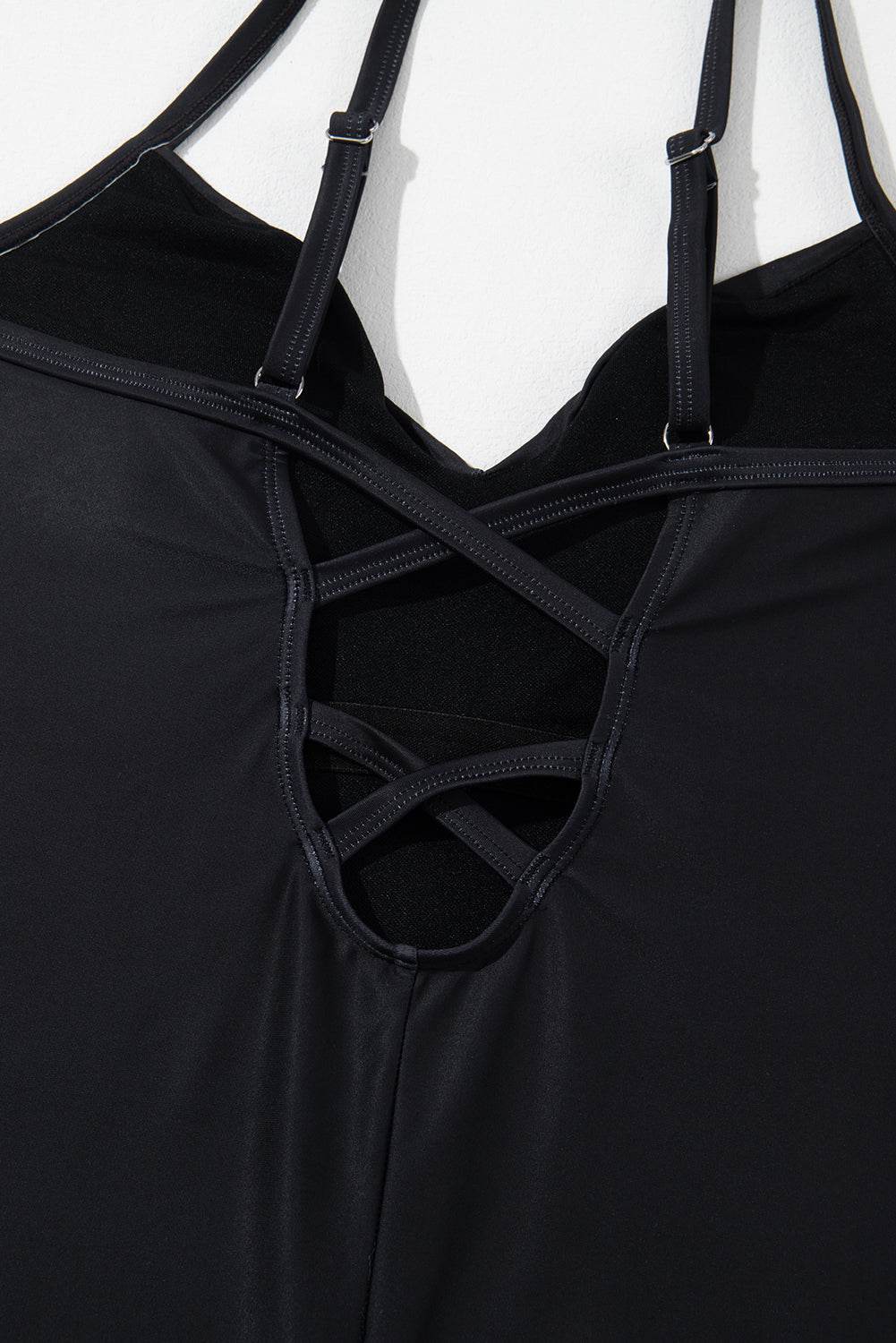 Embroidered V-Neck One-Piece Swimwear - Selvanelle