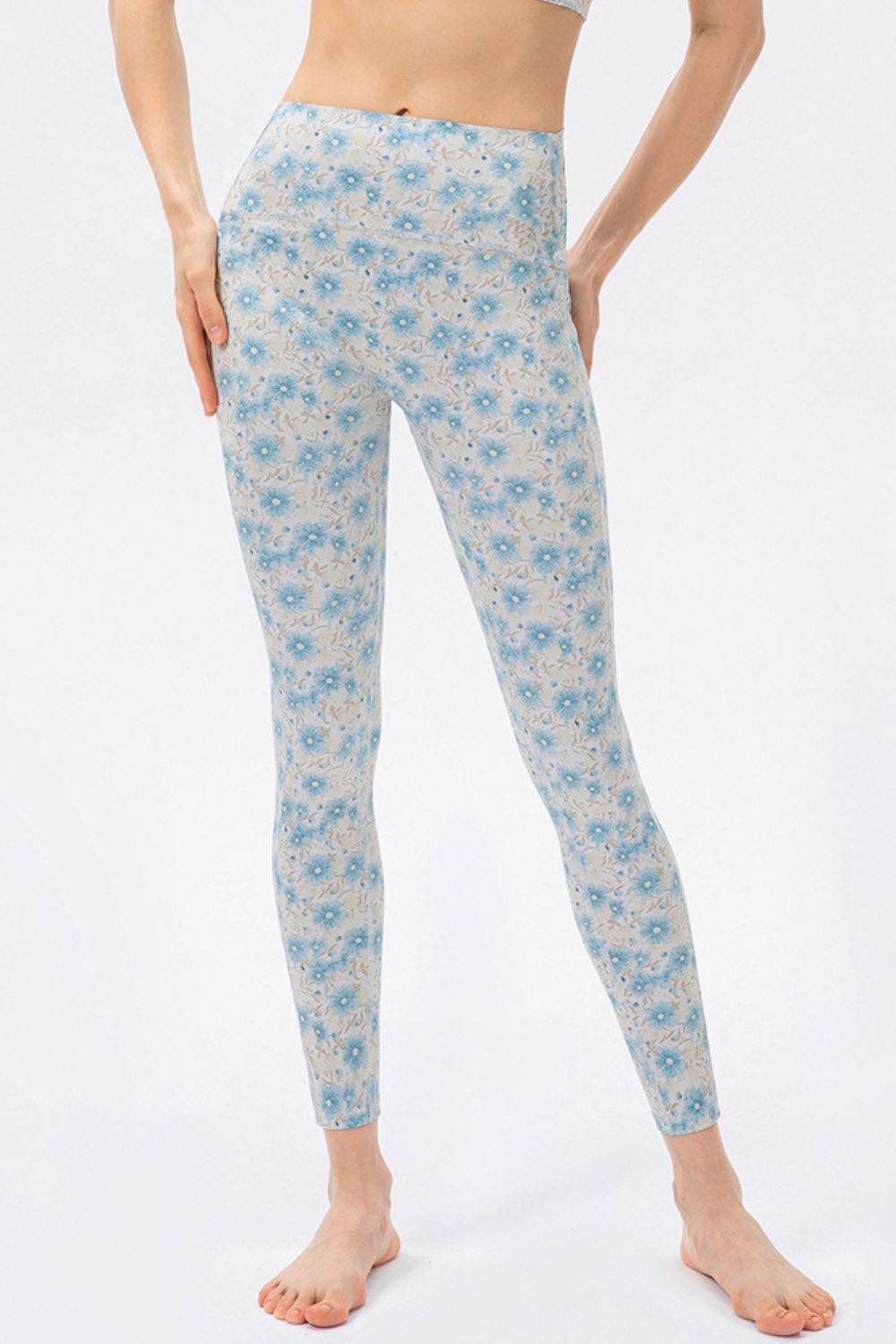 High Waist Skinny Active Pants - Selvanelle