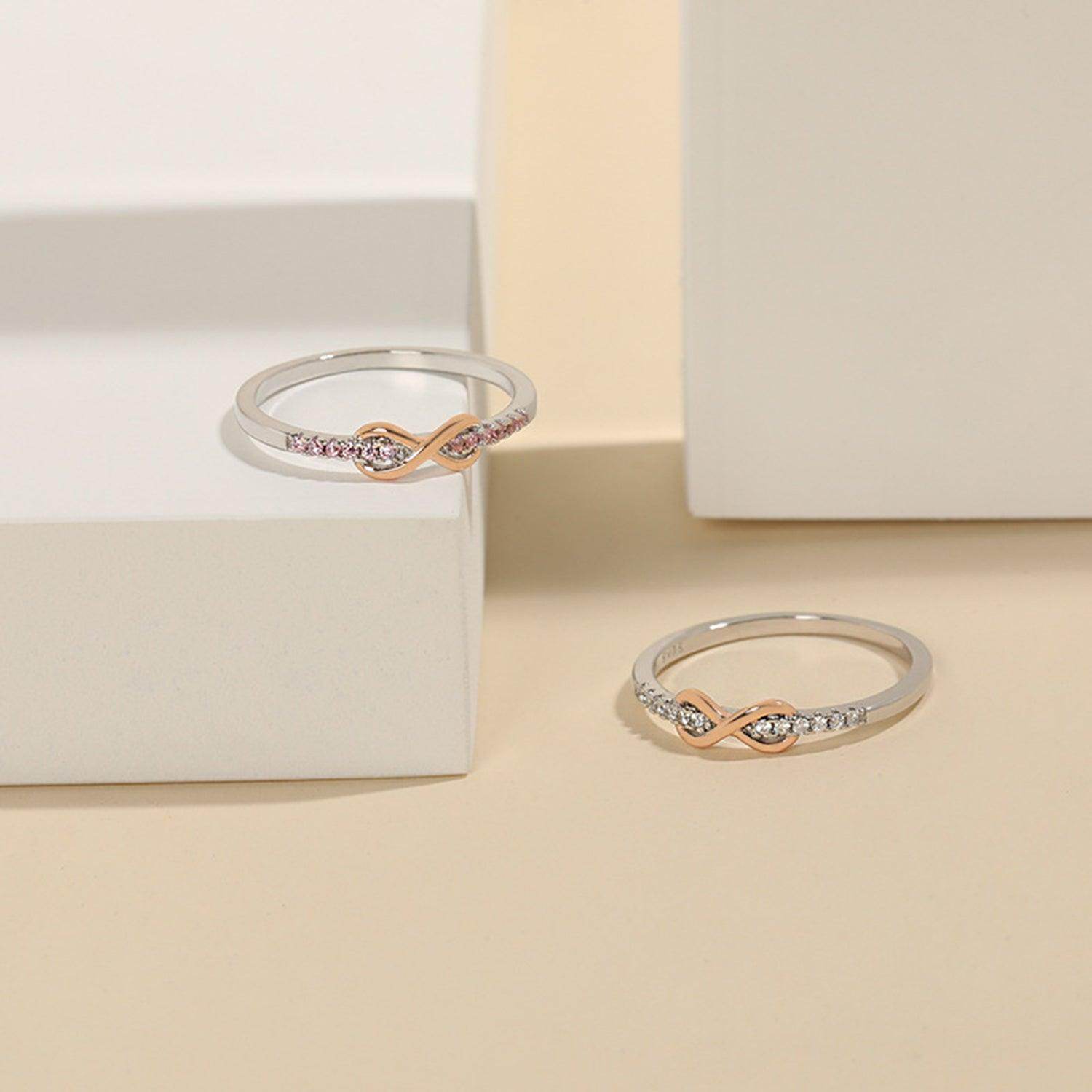 Zircon 925 Sterling Silver Ring for Elegant Style and Shine - Selvanelle