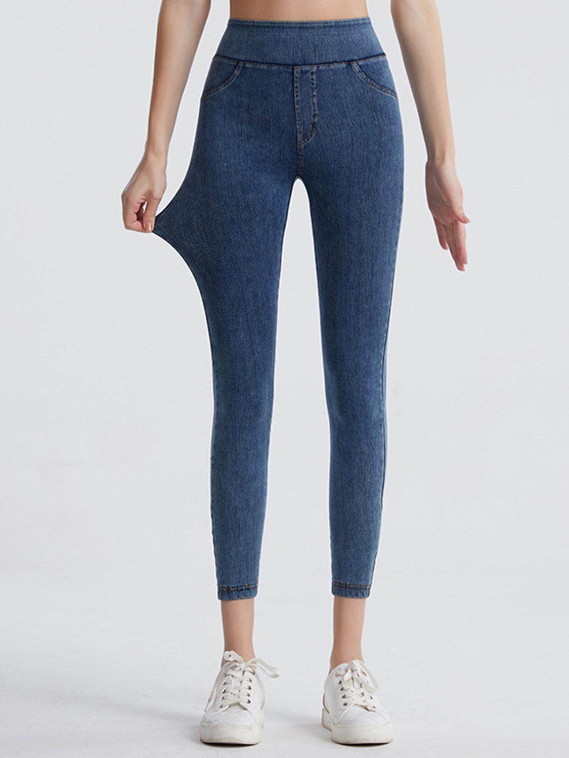 Wide Waistband Sports Leggings for Ultimate Comfort Fit - Selvanelle