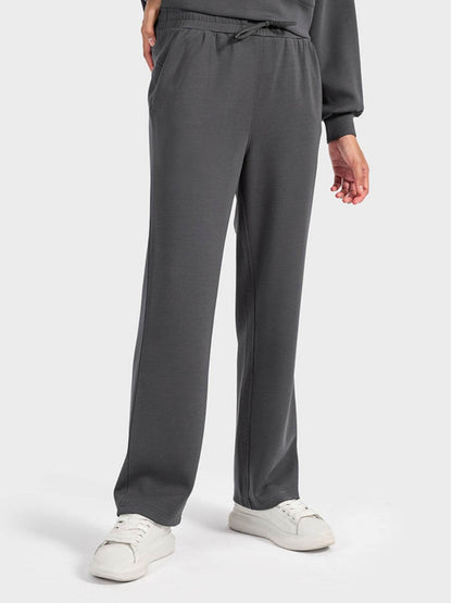 Millennia Drawstring Pocketed Sport Pants - Selvanelle