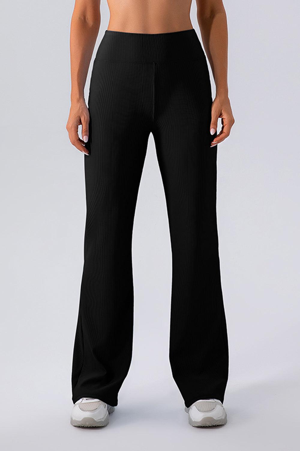 High Waist Straight Active Pants for Comfort and Style