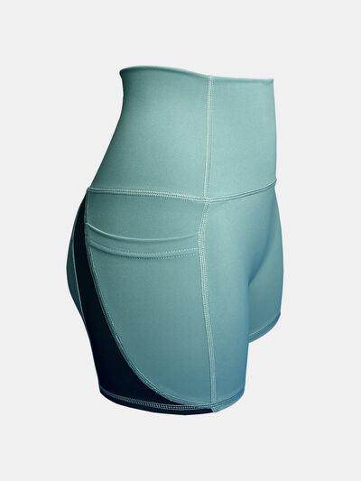 High Waist Active Shorts for Women with Stretch Comfort - Selvanelle