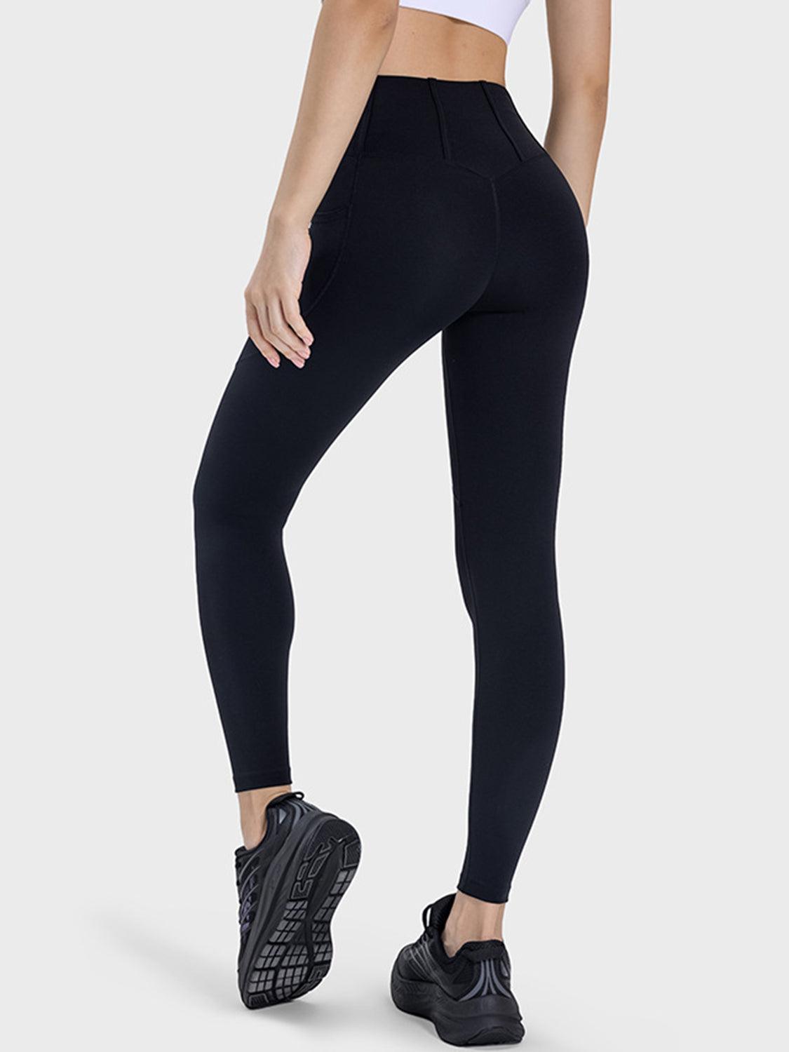 Millennia Pocketed High Waist Active Leggings for Women