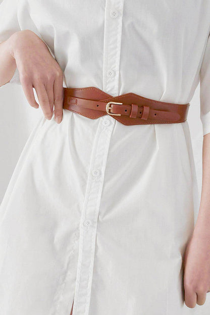 Fashion Geometric Elastic Belt for Stylish Casual Wear - Selvanelle