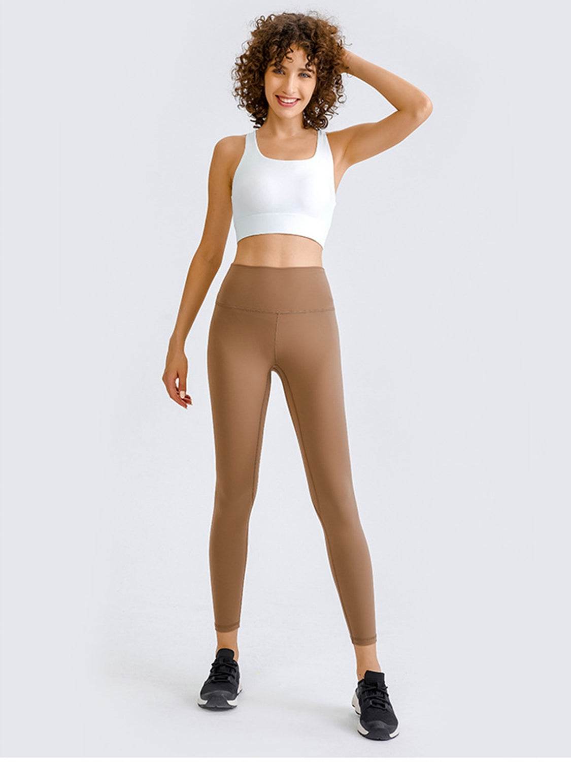 Millennia Double Take Square Neck Racerback Cropped Tank - Selvanelle