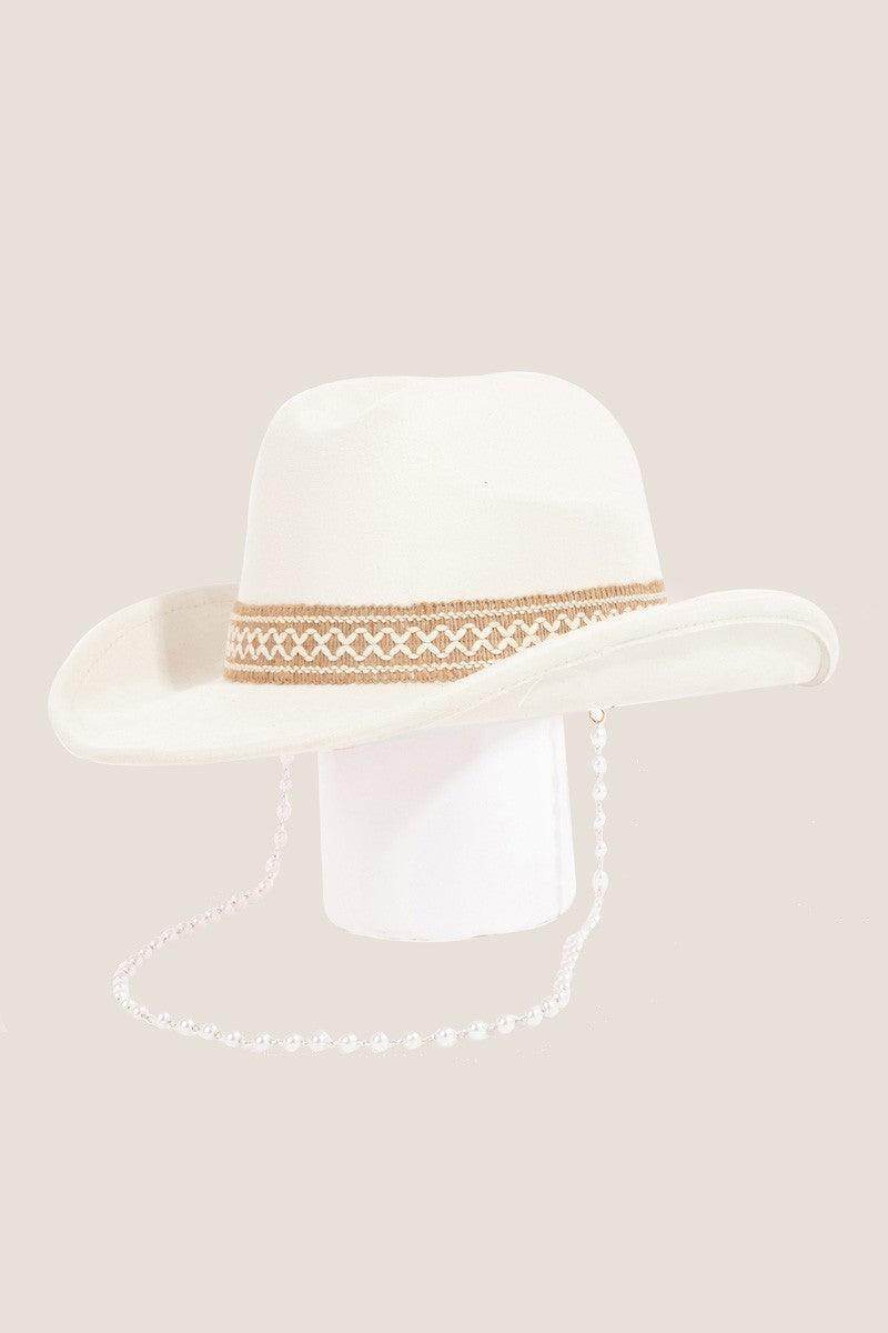 Fame Ornate Band Cowboy Hat for Unique Style Statement - Selvanelle