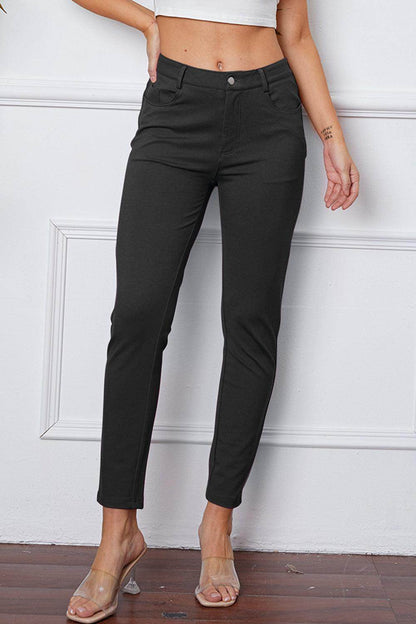 StretchyStitch Pants by Basic Bae for Comfort and Style - Selvanelle
