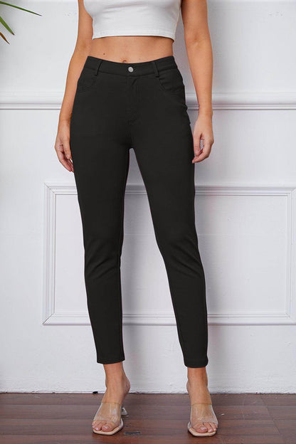 StretchyStitch Pants by Basic Bae for Comfort and Style - Selvanelle