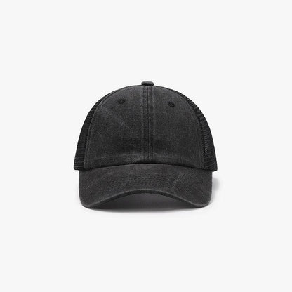 Breathable Mesh Adjustable Baseball Cap for Comfort and Style - Selvanelle