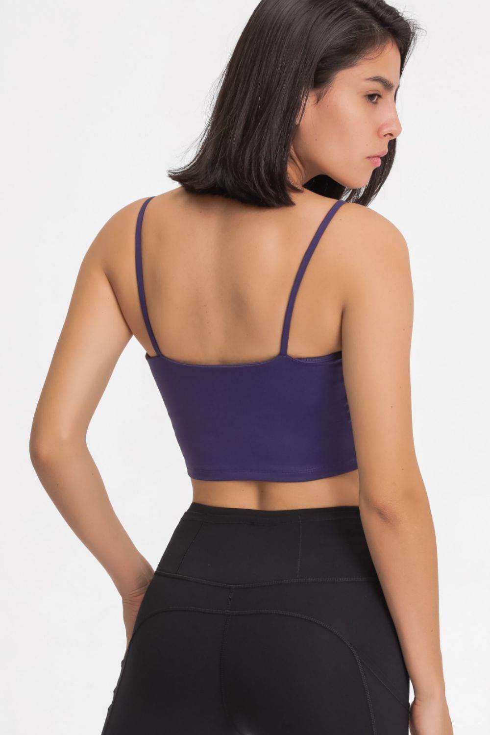 Millennia Feel Like Skin Scoop Neck Sports Cami - Selvanelle