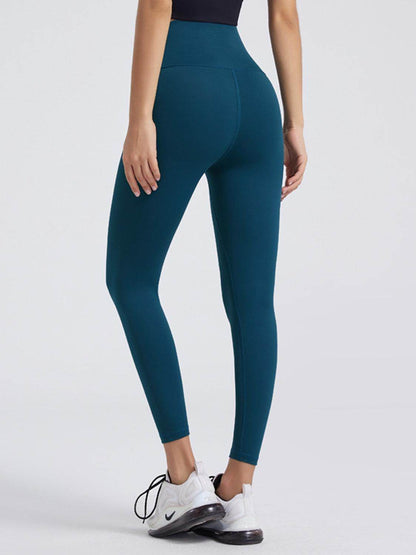 Wide Waistband Sports Leggings for Ultimate Comfort - Selvanelle