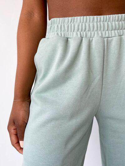 Elastic Waist Wide Leg Pants for Stylish Comfort and Fit - Selvanelle
