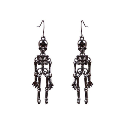 Skeleton Alloy Earrings for Stylish and Unique Looks - Selvanelle