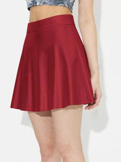 Ruched Mini Skirt with Zipper for Stylish Everyday Wear - Selvanelle