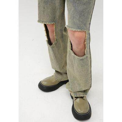 Raw Hem Distressed Jeans for Trendy Stylish Outfits - Selvanelle