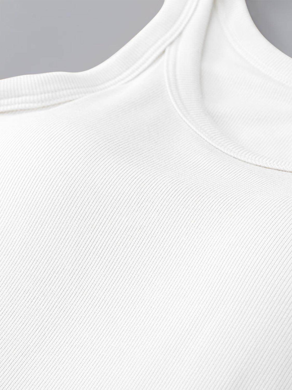 Round Neck Tank with Bra for Everyday Comfort Wear - Selvanelle