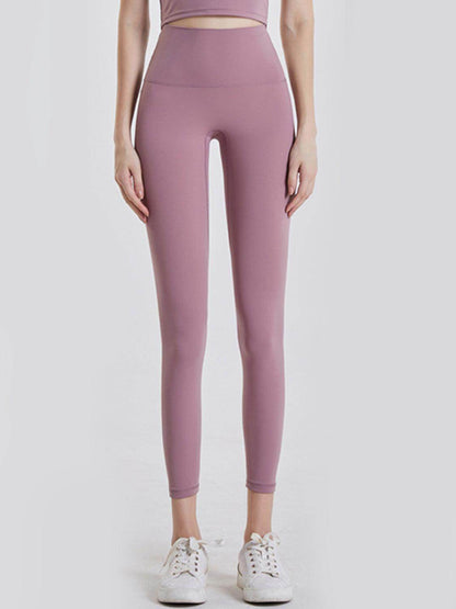 Wide Waistband Sports Leggings for Ultimate Comfort - Selvanelle