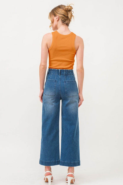 And The Why Bat Embroidered Ribbed Tank for Women - Selvanelle
