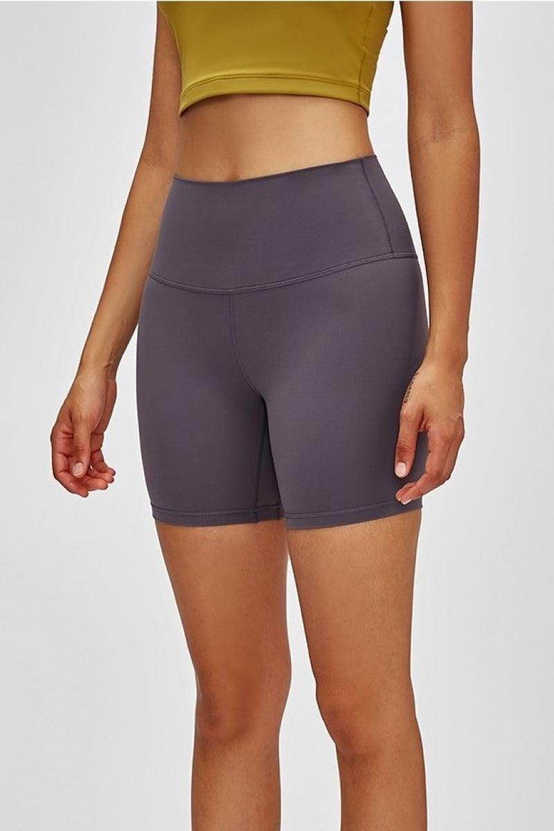 Millennia High Waist Training Shorts for Comfort and Style - Selvanelle