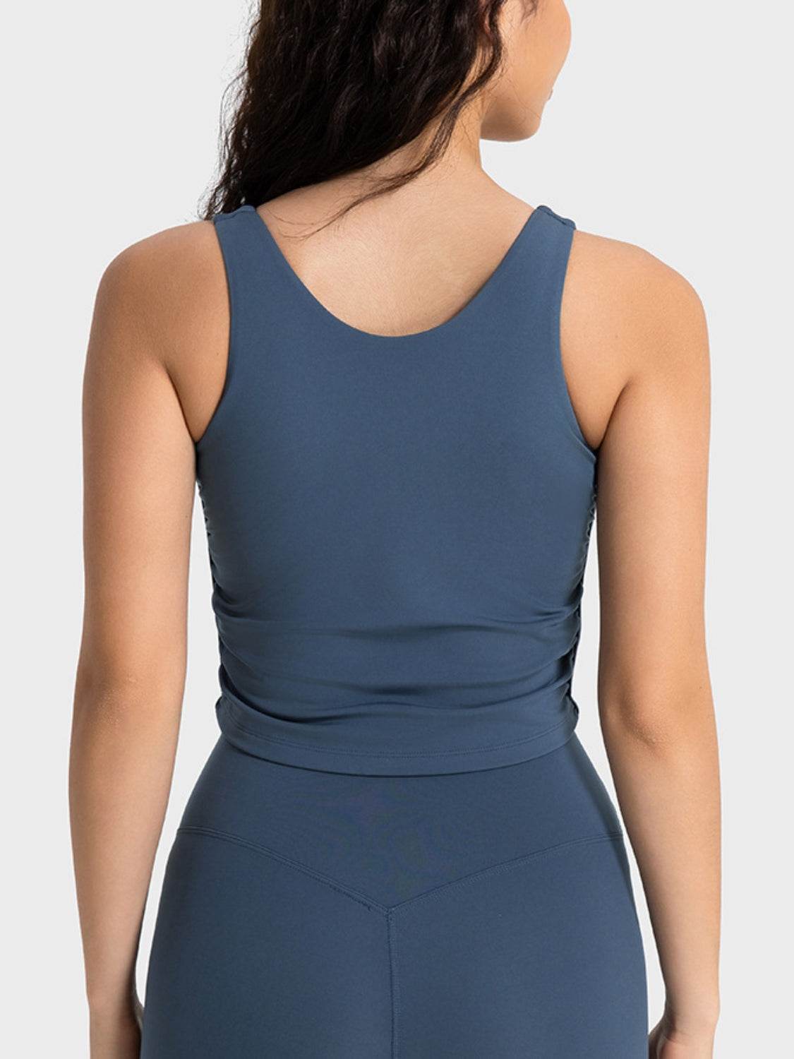 Millennia Cropped Sport Tank - Selvanelle