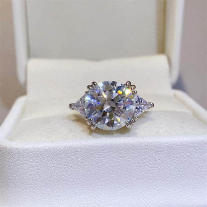 5 Carat Moissanite 925 Sterling Silver Ring for Women - Selvanelle
