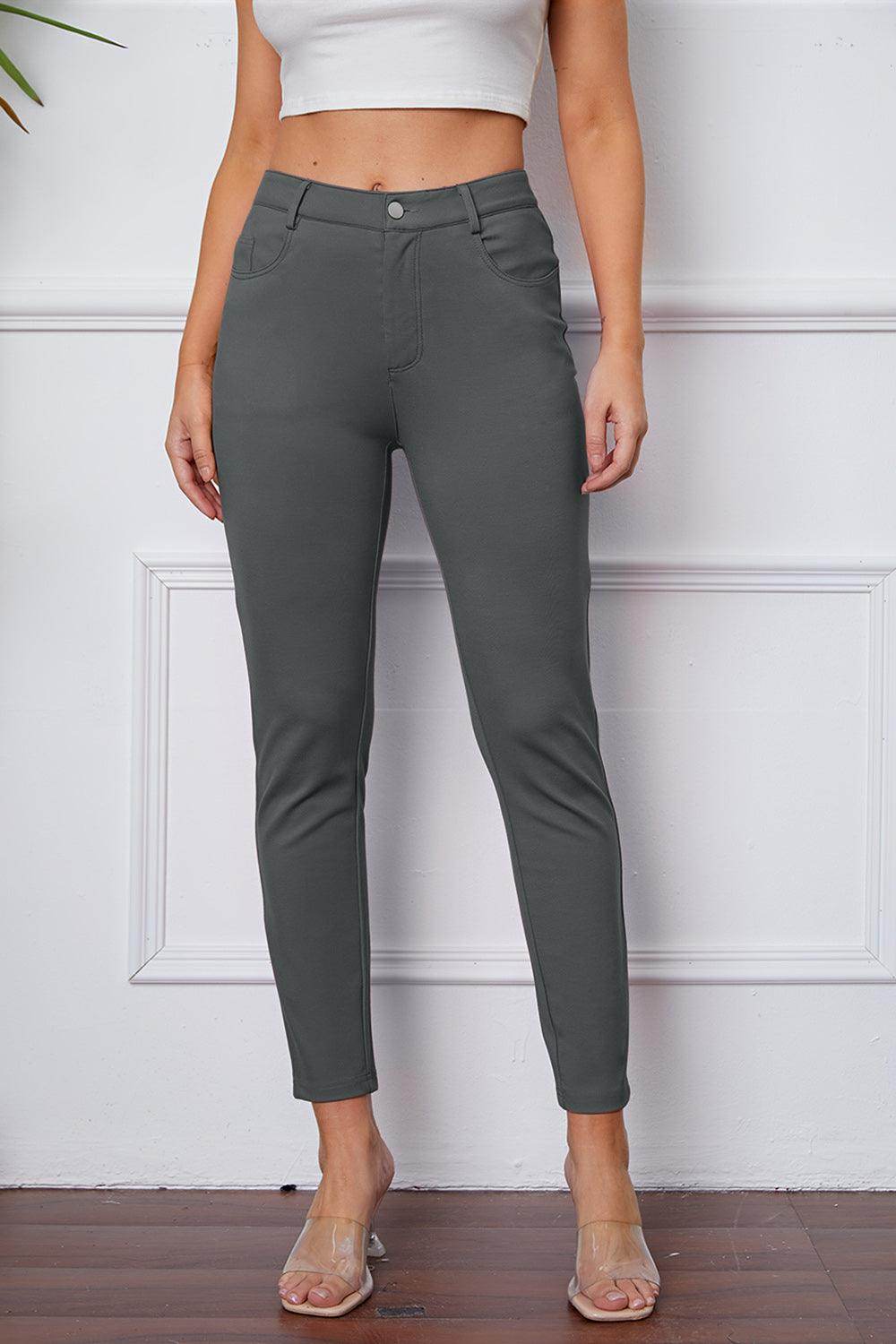 StretchyStitch Pants by Basic Bae for Comfort and Style - Selvanelle