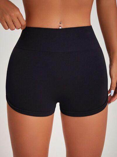 High Waist Active Shorts for Comfortable Workout Wear - Selvanelle