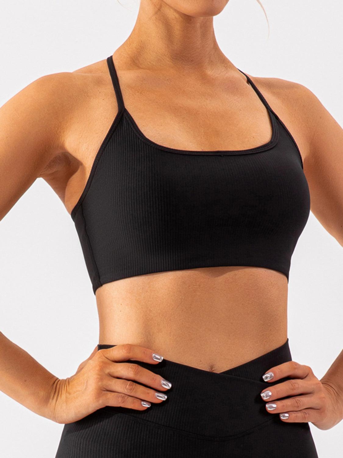 Spaghetti Strap Active Bra for Comfortable Everyday Wear