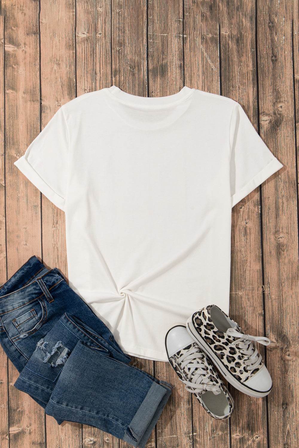 Easter Egg Bow Bunny Ear Graphic T-Shirt - Selvanelle