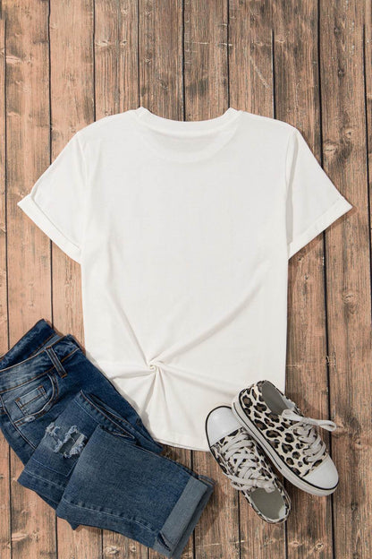 Easter Egg Bow Bunny Ear Graphic T-Shirt - Selvanelle