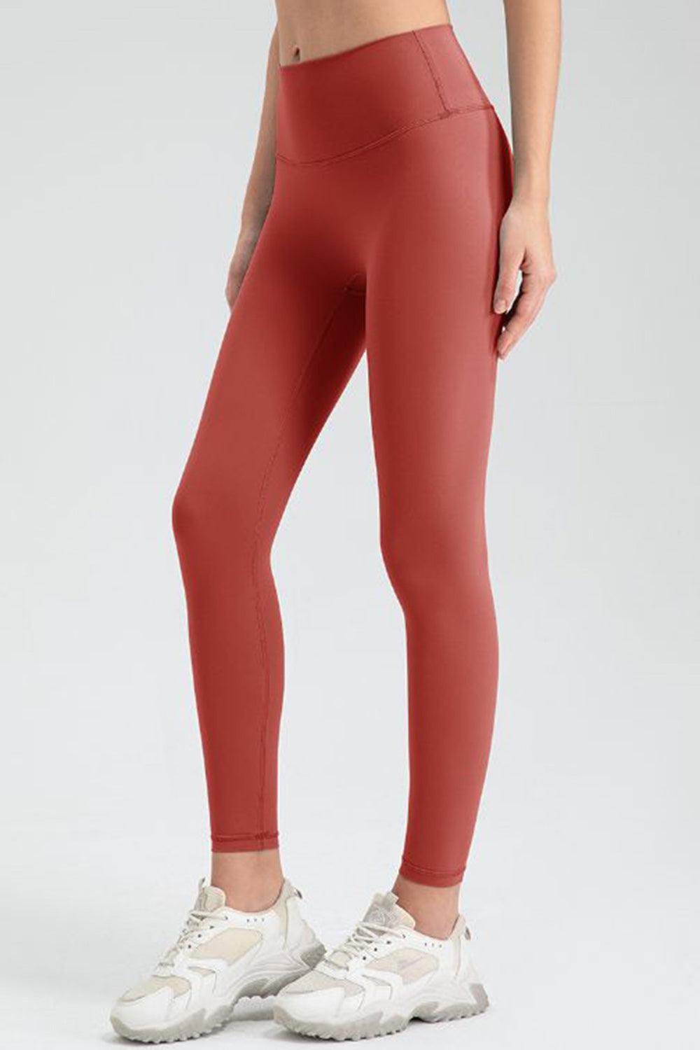Wide Waistband Sport Leggings for Active Lifestyle Comfort - Selvanelle