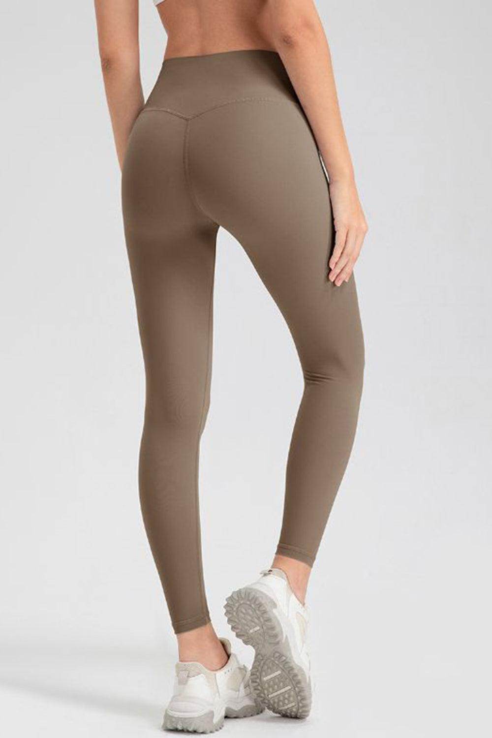 Wide Waistband Sport Leggings for Active Lifestyle Comfort - Selvanelle