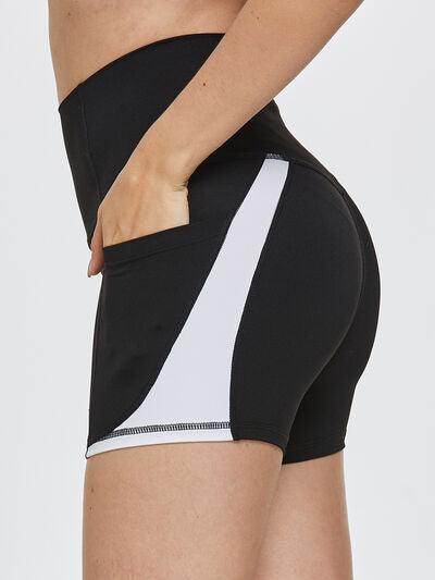 High Waist Active Shorts for Women with Stretch Comfort - Selvanelle