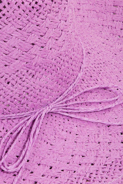 Fame Straw Braided Sun Hat for Stylish Summer Protection - Selvanelle