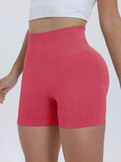 High Waist Active Shorts for Women - Stretchy Sportswear - Selvanelle