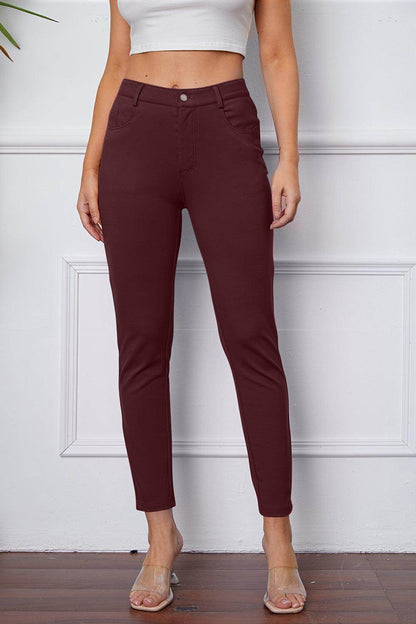 StretchyStitch Pants by Basic Bae for Comfort and Style - Selvanelle