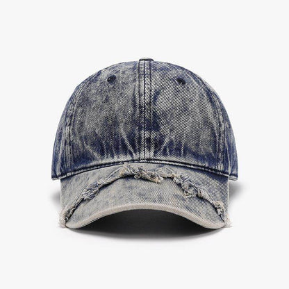 Fringe Adjustable Cotton Baseball Cap for Stylish Comfort - Selvanelle