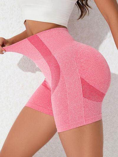 High Waist Active Shorts for Women with Stretchy Fit - Selvanelle